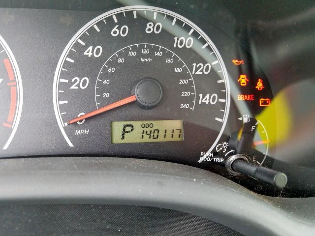 1NXBU4EE6AZ296401 - 2010 TOYOTA COROLLA BASE  照片 8