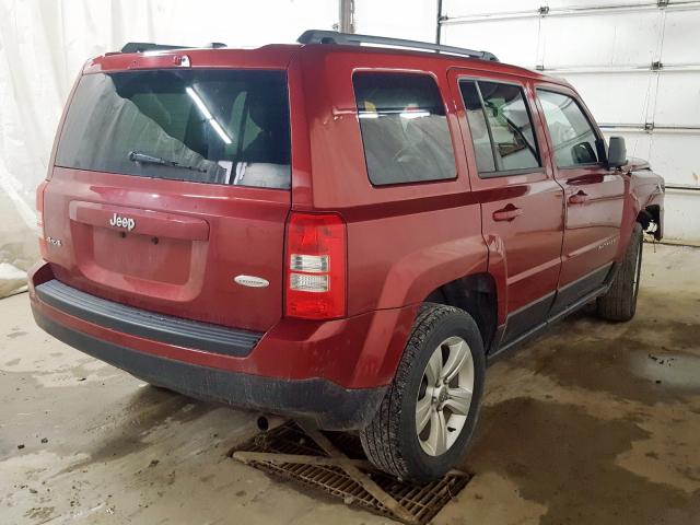 1C4NJRFB3HD170731 - 2017 JEEP PATRIOT LATITUDE  photo 4