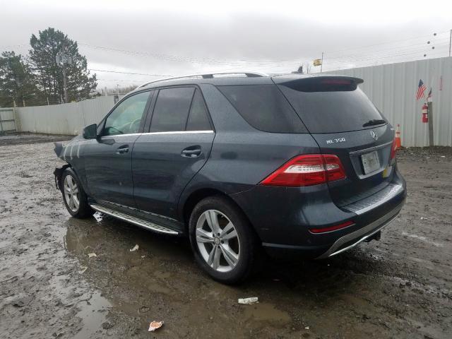 4JGDA5HB7EA277002 - 2014 MERCEDES-BENZ ML 350 4MATIC  photo 3
