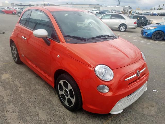 3C3CFFGE3HT586129 - 2017 FIAT 500 ELECTRIC  photo 1