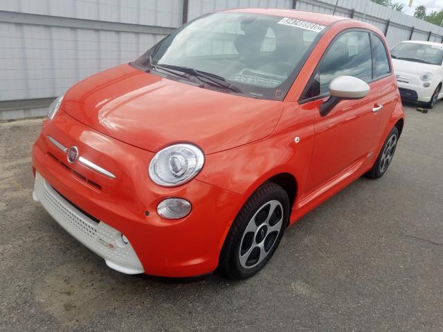 3C3CFFGE3HT586129 - 2017 FIAT 500 ELECTRIC  photo 2