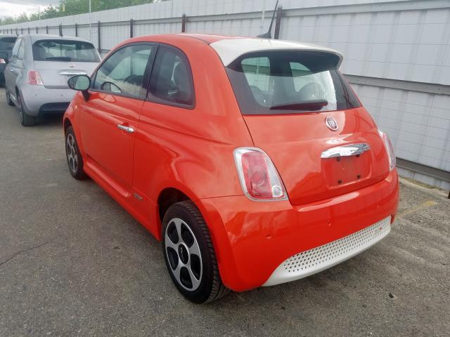 3C3CFFGE3HT586129 - 2017 FIAT 500 ELECTRIC  photo 3