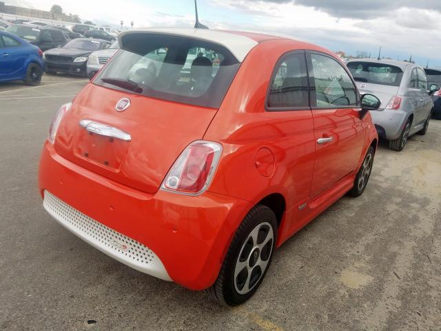 3C3CFFGE3HT586129 - 2017 FIAT 500 ELECTRIC  photo 4