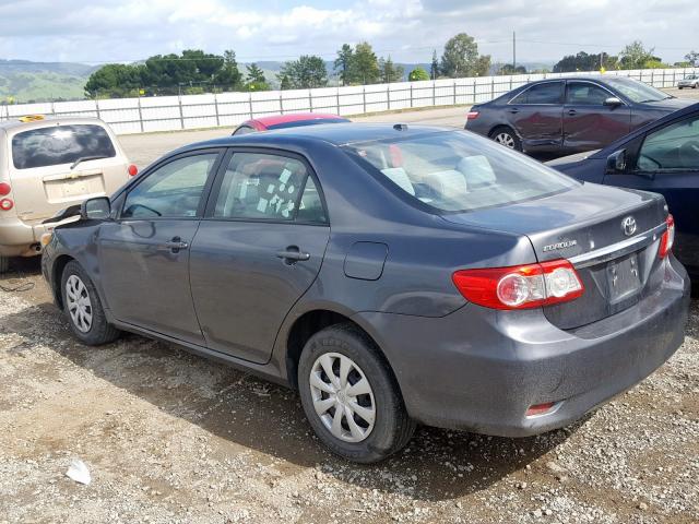 2T1BU4EE1BC623547 - 2011 TOYOTA COROLLA BASE  photo 3