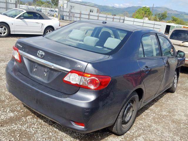 2T1BU4EE1BC623547 - 2011 TOYOTA COROLLA BASE  photo 4