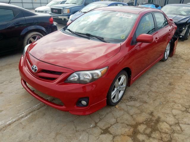 2T1BU4EE4DC121408 - 2013 TOYOTA COROLLA BASE  foto 2