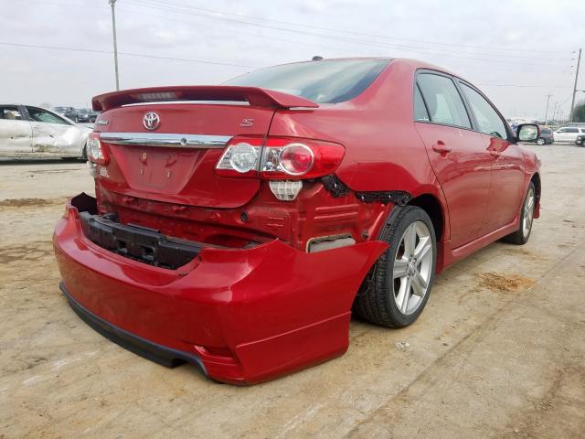 2T1BU4EE4DC121408 - 2013 TOYOTA COROLLA BASE  photo 4