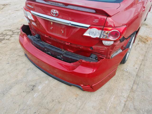 2T1BU4EE4DC121408 - 2013 TOYOTA COROLLA BASE  foto 9
