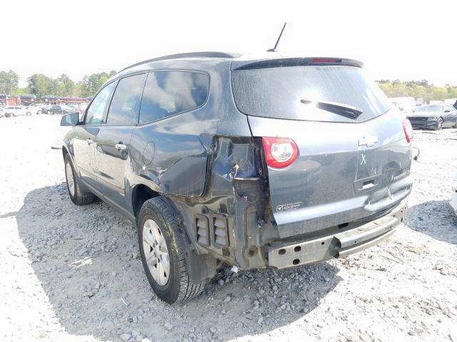 1GNKREEDXBJ374921 - 2011 CHEVROLET TRAVERSE LS  photo 3