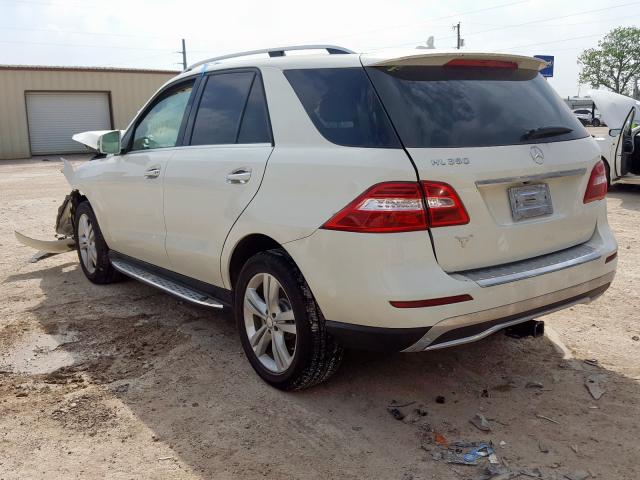 4JGDA5HB4DA178961 - 2013 MERCEDES-BENZ ML 350 4MATIC  photo 3