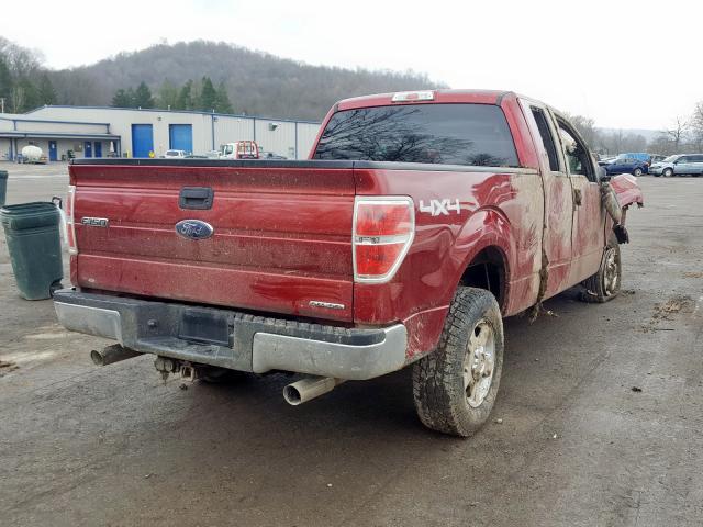 1FTFX1EFXDFD50313 - 2013 FORD F150 SUPER CAB  photo 4