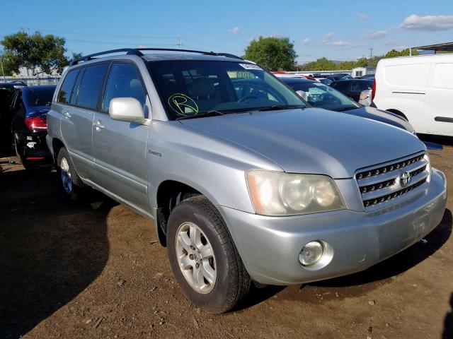 JTEHF21A310027582 - 2001 TOYOTA HIGHLANDER  photo 1