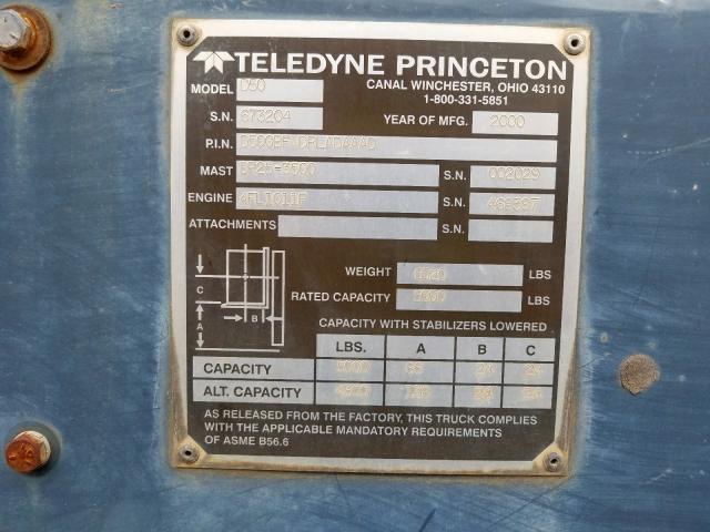 673204 - 2000 OTHR FORKLIFT  photo 10