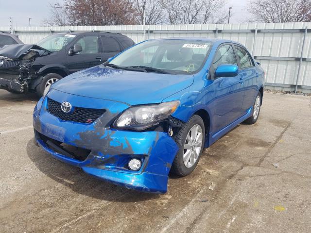 2T1BU4EE6AC378517 - 2010 TOYOTA COROLLA BASE  照片 2