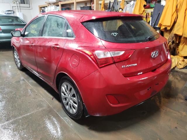 KMHD35LH4GU326373 - 2016 HYUNDAI ELANTRA GT BURGUNDY photo 3