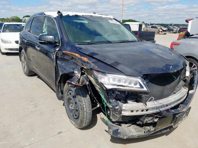 5FRYD3H89FB010277 - 2015 ACURA MDX ADVANCE  photo 1