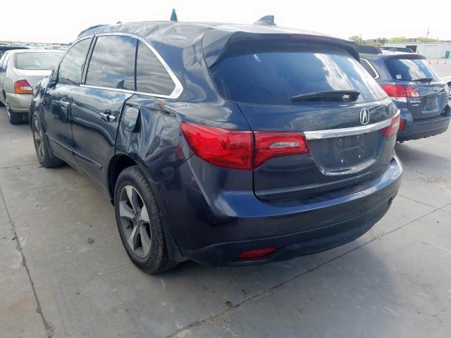 5FRYD3H89FB010277 - 2015 ACURA MDX ADVANCE  photo 3