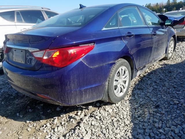 5NPEB4ACXCH438368 - 2012 HYUNDAI SONATA GLS  photo 4