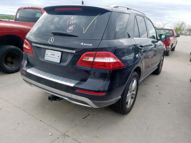 4JGDA5HB5CA072887 - 2012 MERCEDES-BENZ ML 350 4MATIC  photo 4