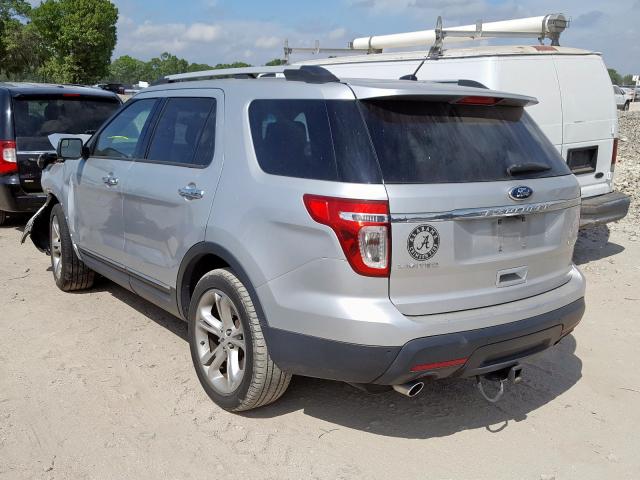 1FM5K7F82FGB69812 - 2015 FORD EXPLORER LIMITED  photo 3