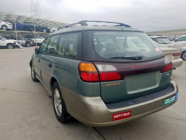 4S3BH675037637164 - 2003 SUBARU LEGACY OUTBACK AWP  照片 3