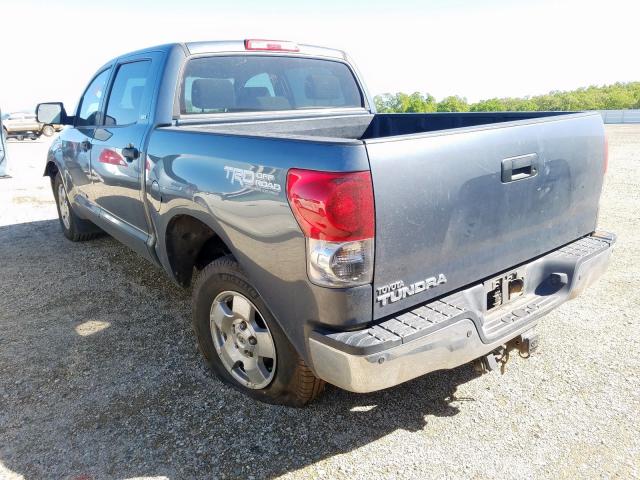 5TBEV54147S461161 - 2007 TOYOTA TUNDRA CREWMAX SR5  photo 3