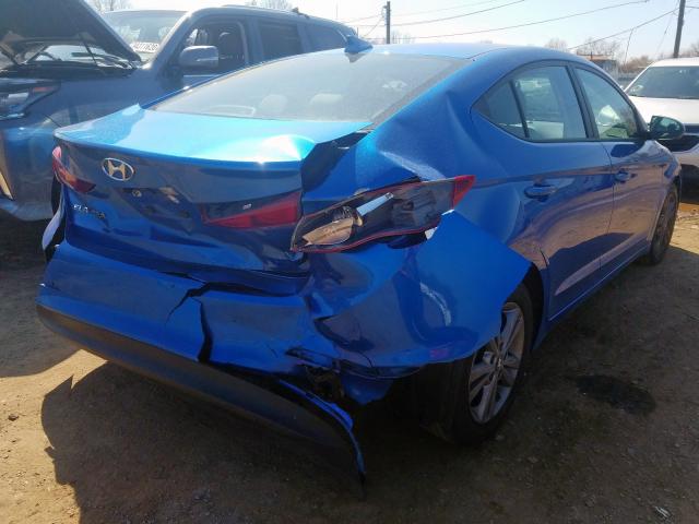 5NPD84LF9JH316826 - 2018 HYUNDAI ELANTRA SEL  photo 4