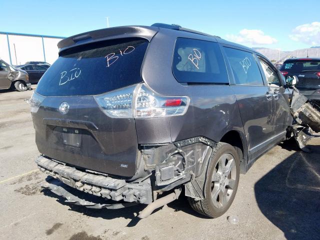 5TDXK3DC9DS394163 - 2013 TOYOTA SIENNA SPORT  photo 4