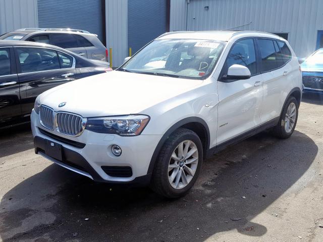 5UXWX9C3XH0W69466 - 2017 BMW X3 XDRIVE28I  photo 2