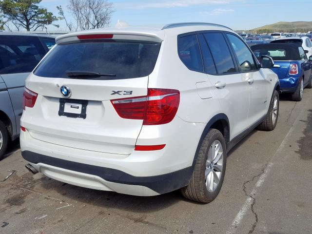 5UXWX9C3XH0W69466 - 2017 BMW X3 XDRIVE28I  photo 4