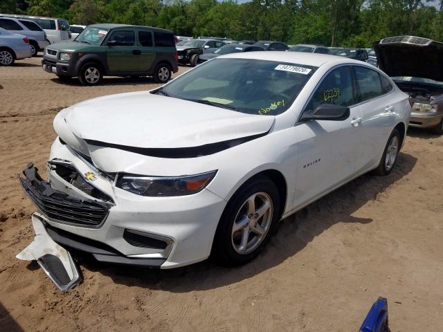 1G1ZB5ST8HF203029 - 2017 CHEVROLET MALIBU LS  photo 2