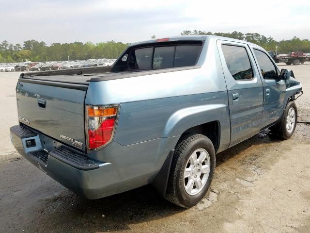 2HJYK16556H560053 - 2006 HONDA RIDGELINE RTL  photo 4