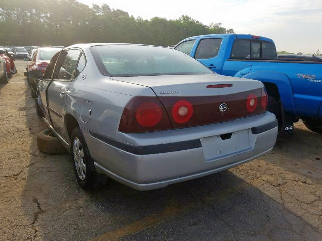 2G1WF52E3Y9291912 - 2000 CHEVROLET IMPALA  photo 3