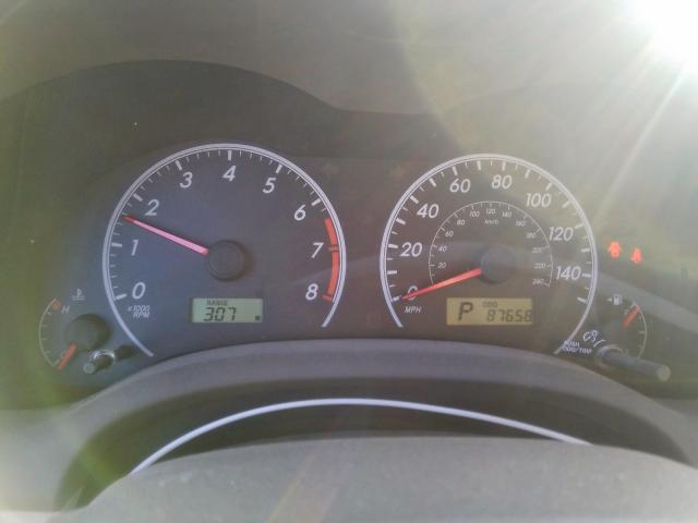 1NXBU4EE0AZ307358 - 2010 TOYOTA COROLLA BASE  照片 8