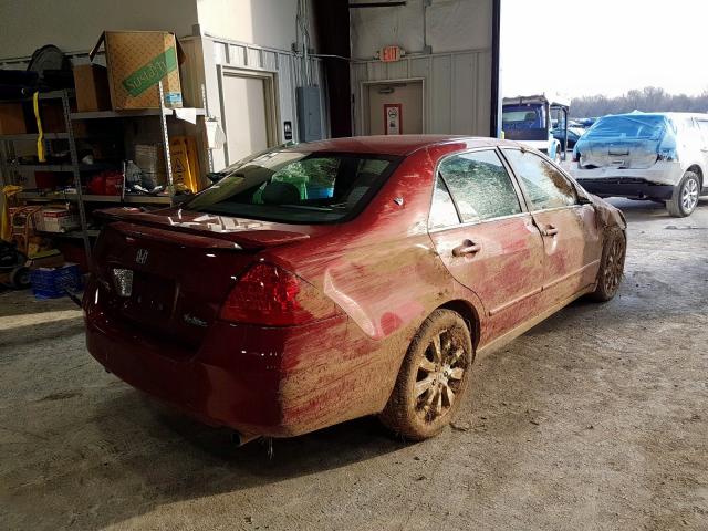 1HGCM66457A003531 - 2007 HONDA ACCORD SE  photo 4