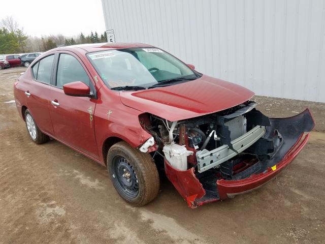 3N1CN7AP4KL861659 - 2019 NISSAN VERSA S  photo 1