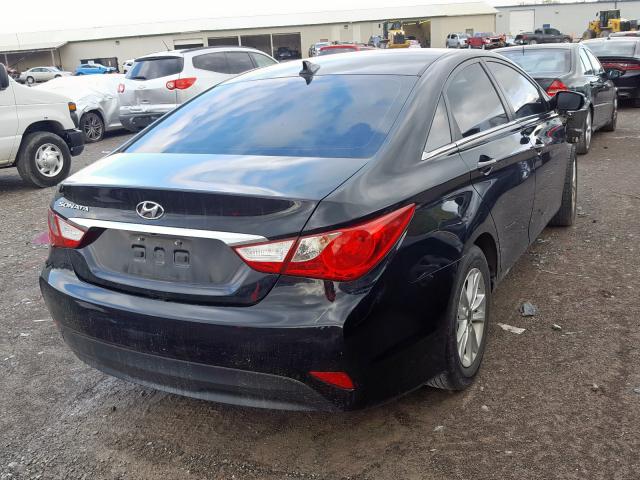 5NPEB4ACXEH947900 - 2014 HYUNDAI SONATA GLS  photo 4