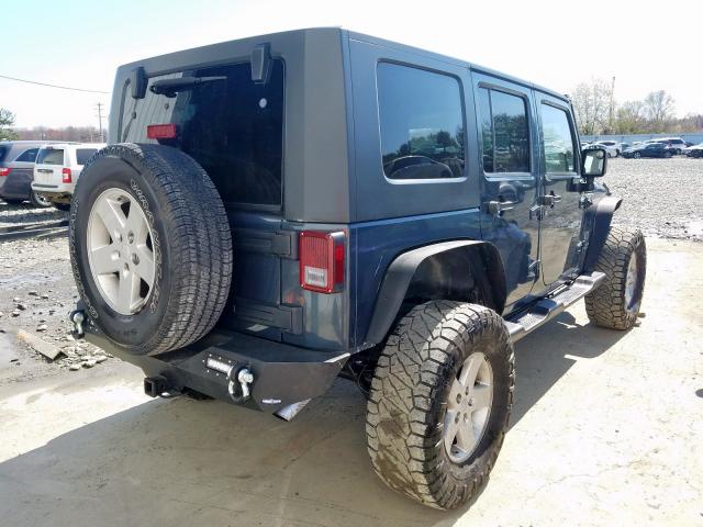 1J4GA39158L626544 - 2008 JEEP WRANGLER UNLIMITED X  photo 4