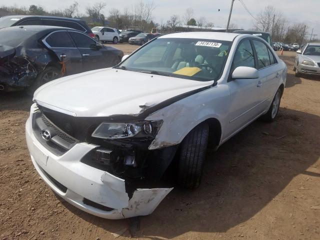 5NPEU46F66H095995 - 2006 HYUNDAI SONATA GLS  photo 2