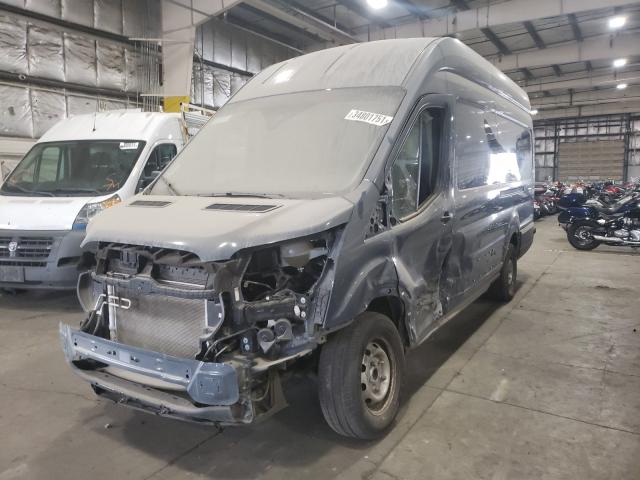 1FTYR3XM3KKB78978 - 2019 FORD TRANSIT T-250 BLUE photo 2