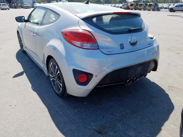 KMHTC6AE5GU287092 - 2016 HYUNDAI VELOSTER TURBO  photo 3