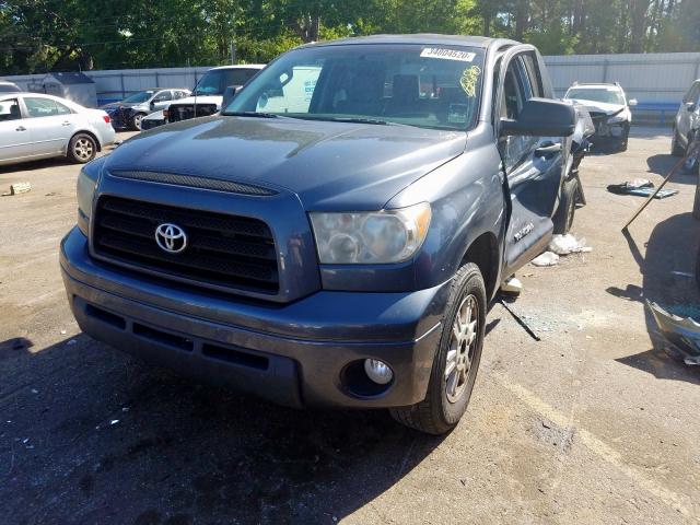 5TFRT54157X008319 - 2007 TOYOTA TUNDRA DOUBLE CAB SR5  photo 2