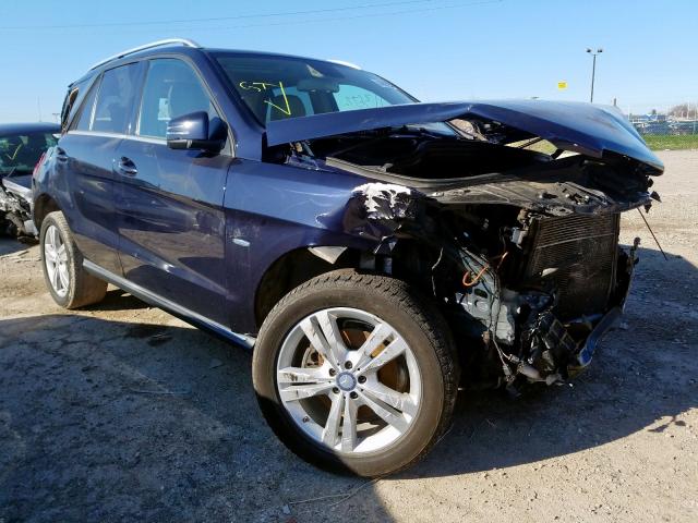 4JGDA5HB3CA030251 - 2012 MERCEDES-BENZ ML 350 4MATIC  photo 1