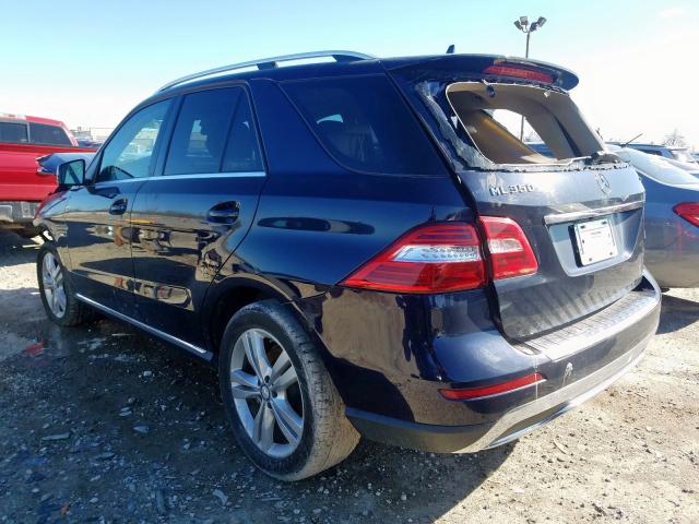 4JGDA5HB3CA030251 - 2012 MERCEDES-BENZ ML 350 4MATIC  photo 3