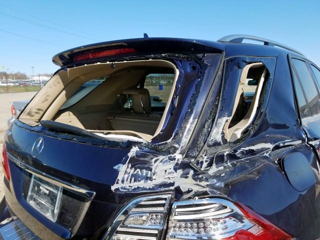 4JGDA5HB3CA030251 - 2012 MERCEDES-BENZ ML 350 4MATIC  photo 9