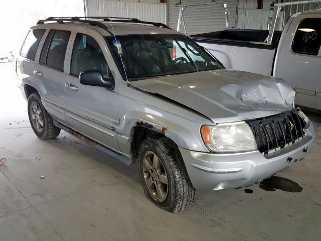 1J8GW68J84C345562 - 2004 JEEP GRAND CHEROKEE OVERLAND  photo 1