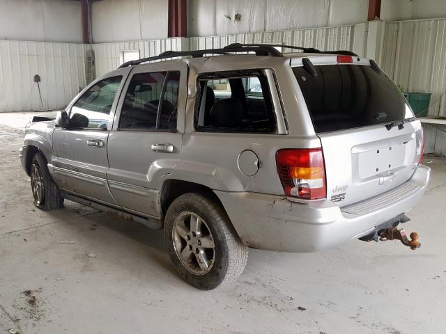 1J8GW68J84C345562 - 2004 JEEP GRAND CHEROKEE OVERLAND  photo 3