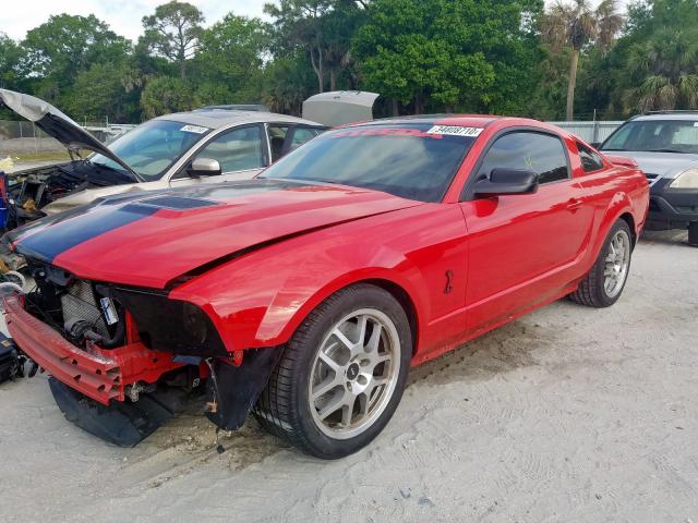 1ZVHT88S495137857 - 2009 FORD MUSTANG SHELBY GT500  photo 2