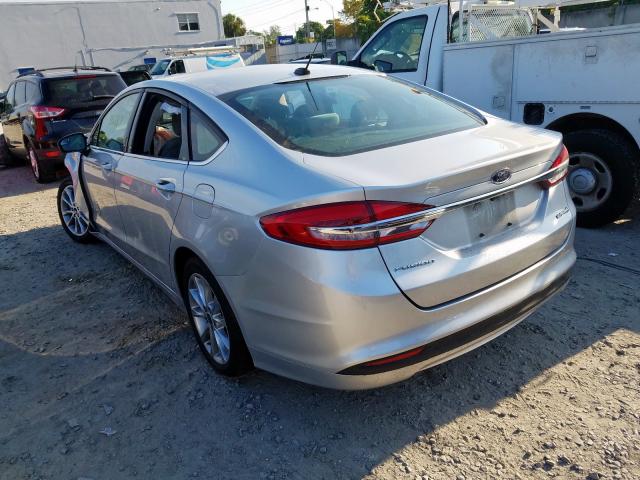 3FA6P0UUXHR372045 - 2017 FORD FUSION S HYBRID  photo 3