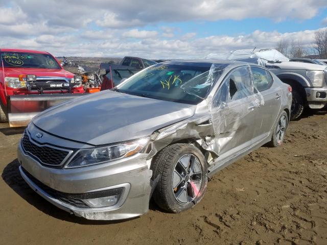 KNAGM4AD4D5055133 - 2013 KIA OPTIMA HYBRID  photo 2